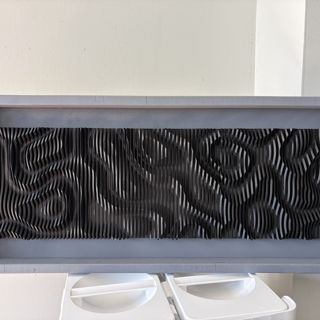 Parametric wave wall art 3D print